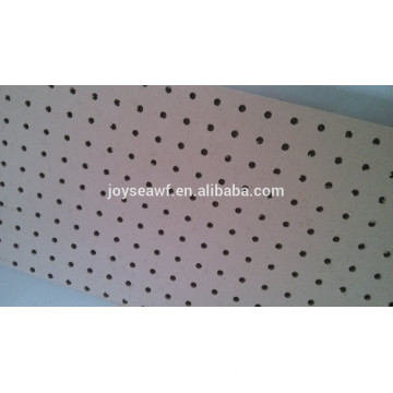 hole board perforated mdf wood wall board/melamine and raw hardboard peg board